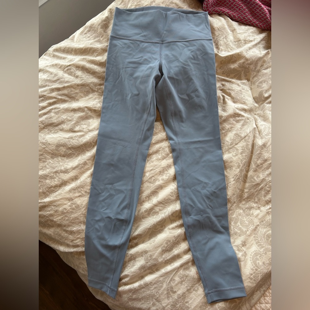 Lululemon align 7/8 baby blue leggings